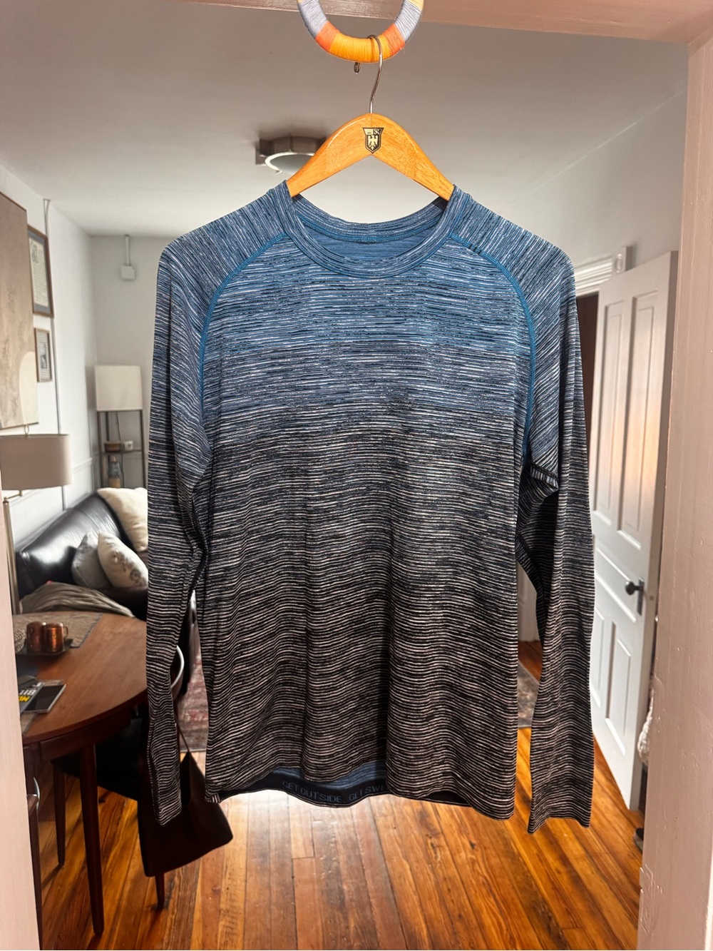 Lululemon Mens long sleeve metal vent